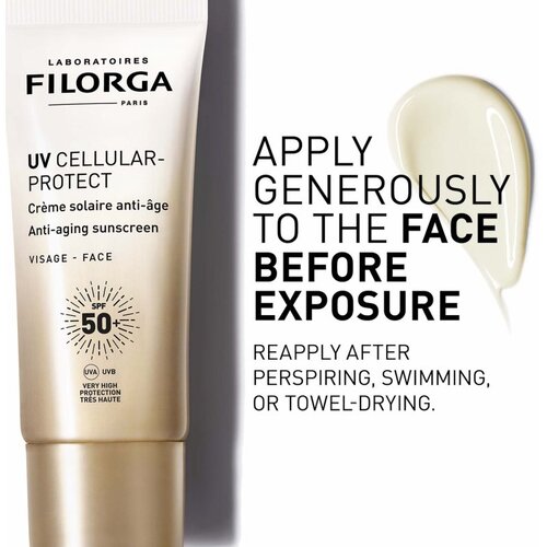 Filorga UV CELLULAR-PROTECT krema za sunčanje za lice SPF 50+ 40 ml Slike