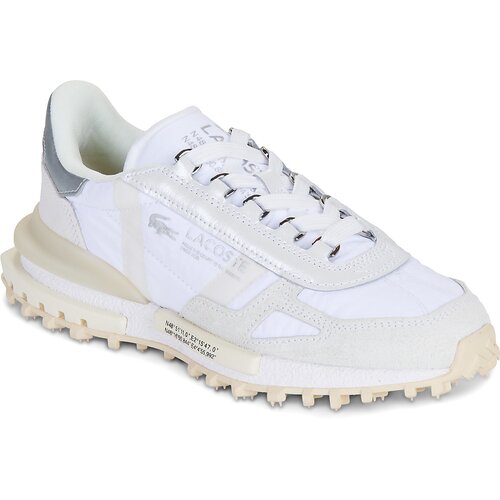 Lacoste Nizke superge ELITE ACTIVE SILVER CREAM Bela Slike