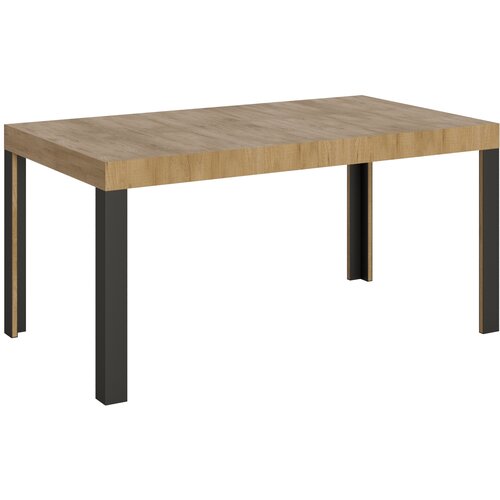 Itamoby   Linea (90x160/264 cm) - hrast, barva nog: antracit - raztegljiva jedilna miza, (20841943) Cene