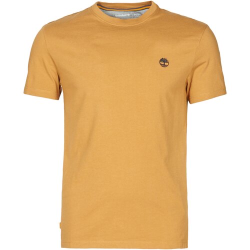 Timberland Majice s kratkimi rokavi SS DUNSTAN RIVER POCKET TEE SLIM Bež Slike