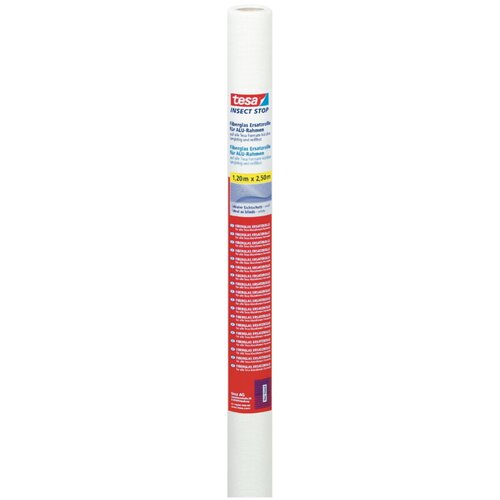 Tesa nadomestna mreža proti mrčesu (steklena vlakna, 2,5 x 1,2 m, bele barve) Cene