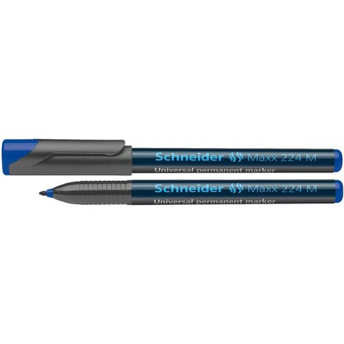 Flomaster marker schneider permanent ohp 224 m, plava Slike