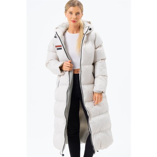 Dewberry Z6756 LADIES BOTTLE COAT-BEIGE Cijene