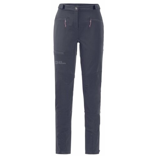 Jack Wolfskin salmaser pants w, ženske pantalone za planinarenje, siva 1507681 Cene