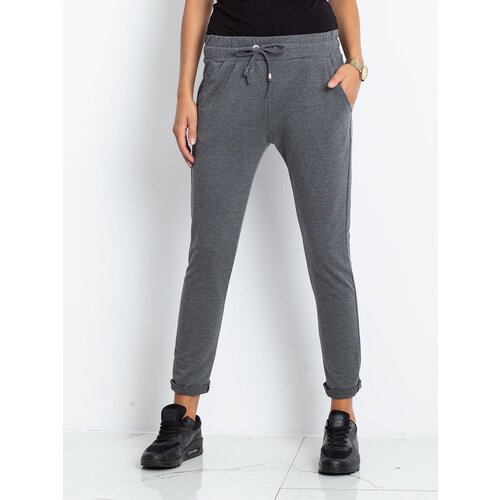 BASIC Feel Good Sweatpants-RV-DR-3698.09X-dark gray Slike