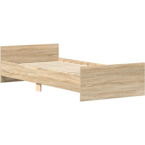  Okvir kreveta s uzglavljem Hrast sonoma 80 x 200 cm - Hrast sonoma Slike
