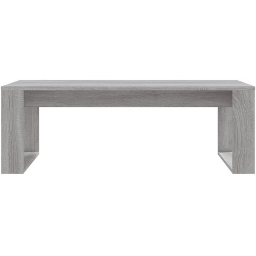  Stolić za kavu boja sivog hrasta 102x50x35 cm konstruirano drvo Slike