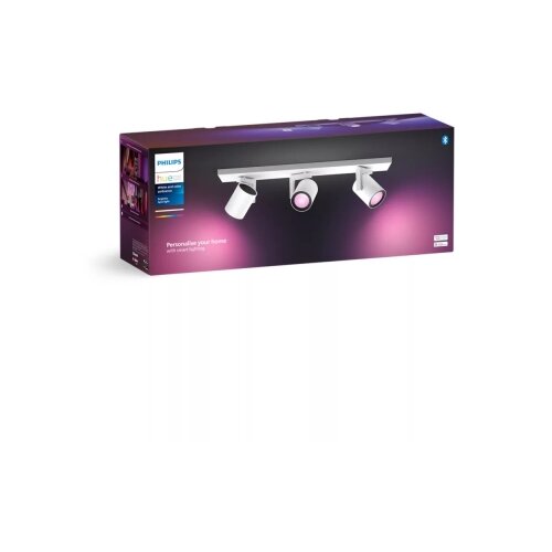 Philips LED RGBW prigu&amp;scaron;iva reflektorska svetiljka Hue ARGENTA 3xGU10/4,2W/230V Slike