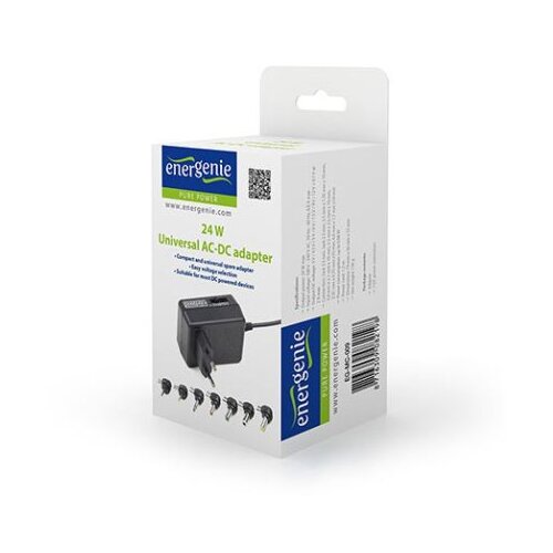  AC-DC ADAPTER univerzalni GEMBIRD, EG-MC-009 24W, 100-240V, 2A, 3,4.5,5,6,7.5,9,12V, set konektora Cijene