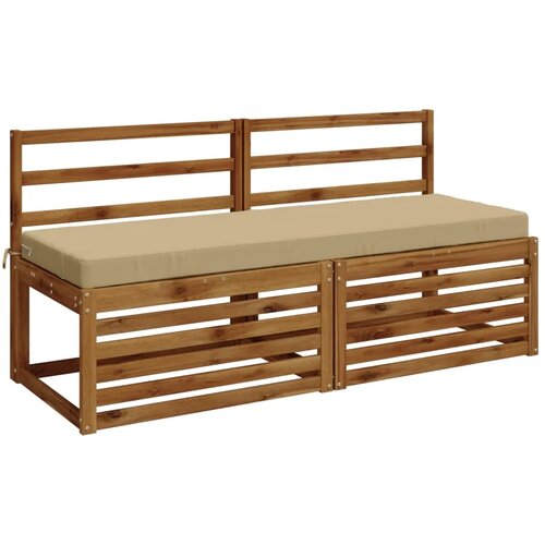  Jastučić za klupu SOEST 100% poliester Bež 150 x 50 x 8 cm - Bež 150 x 50 x 8 cm Poliester Cijene