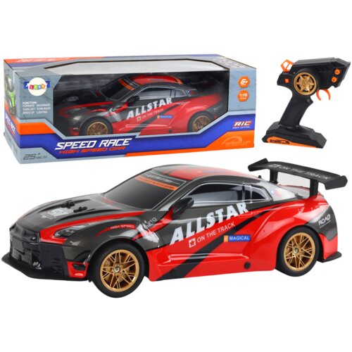  Auto na daljinsko upravljanje Sports Car 1:10 - crveni Slike