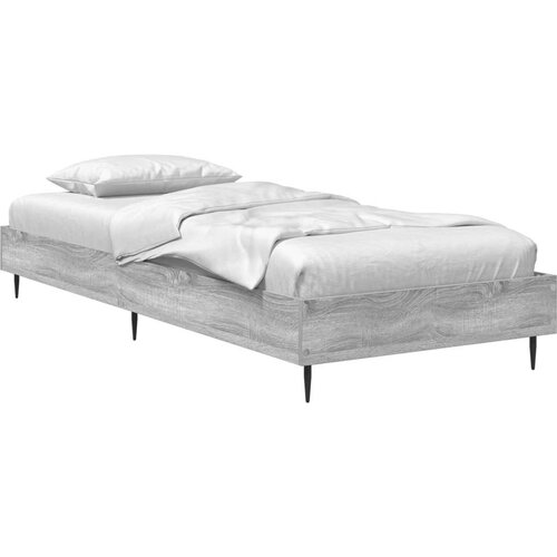  Okvir za krevet Siva Sonoma 80 x 200 cm Konstruirano drvo - Siva Sonoma Cijene
