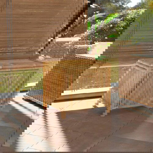 vidaXL Vrtna kutija za pohranu 60 x 52 x 55 cm od bambusa Cijene