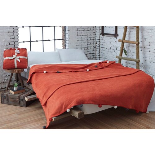 Aberto Design Ciglasti prekrivač od flisa 200x220 cm Pom Pom &amp;ndash; Slike