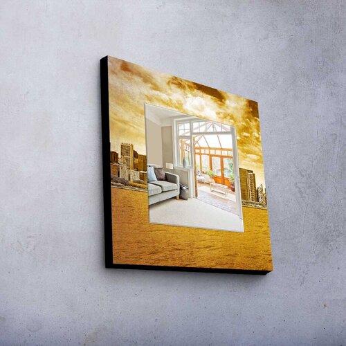 Wallity Zidno ogledalo MA-042, 50x50cm Cijene