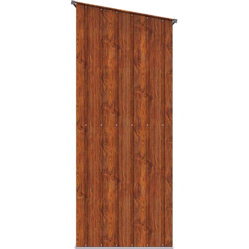  Vrtne &amp;scaron;upe Smeđa 103 x 86 x 200 cm Metal Slike