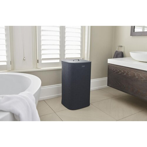 Shumee Laundry Separation Basket Tota 60 L Black Cene