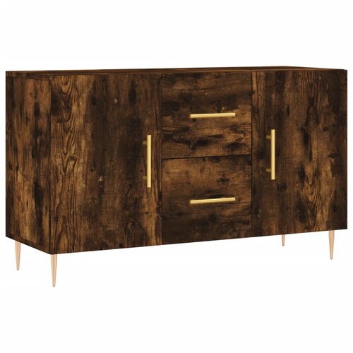 Maison Chic Komoda - Predalnik dimljeni hrast 100x36x60 cm inženirski les, (21718614) Cene