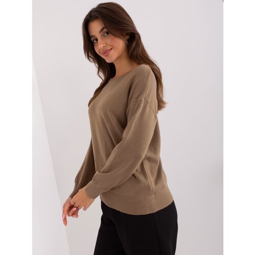 Wool Fashion Italia Sweater-AT-SW-2325.95P-brown Cene