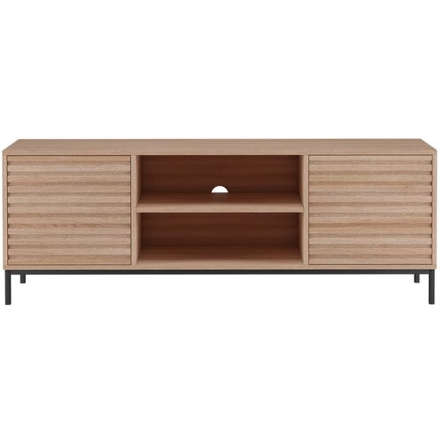 Støraa TV komoda u dekoru hrasta u prirodnoj boji 140x50 cm Celine - Cijene