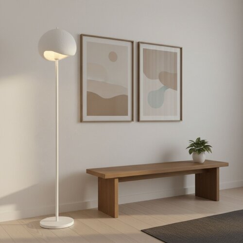  brilagi - podna lampa wabi sabi 1xE27/40W/230V bela Slike