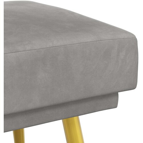  Klupa s dvostrukim slojem Svjetlosiva 120 x 45 x 46 cm Bar&amp;scaron;un Slike
