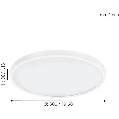 Eglo 97275 - led prigu&amp;scaron;iva plafonska svetiljka fueva 1 LED/25W/230V Slike