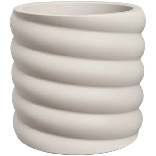 ELHO Cvetlični lonec swirl 47 cm - laneno bela Cene