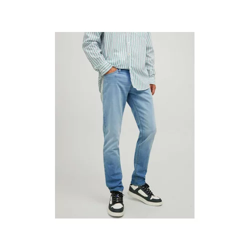 Jack & Jones Jeans hlače Glenn 12224131 Modra Slim Fit