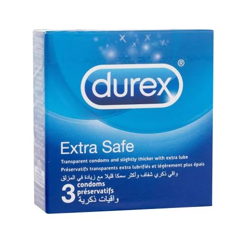 Durex Extra Safe Set kondomi 3 kom