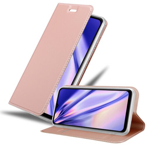Cadorabo Case, združljiv s Samsungom v elegantnem rosă &amp;permil; Gold - za&amp;scaron;čitni pokrov z magnetnim zapiranjem, stoječo funkcijo in režo za kartico, (20591039) Slike