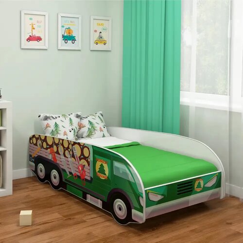 ACMA Dječji krevet TRUCK 160x80 cm - 06 Drvosječa Cijene