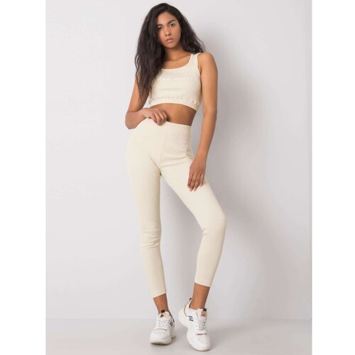 Fashion Hunters Beige sports set Sue FOR FITNESS Slike
