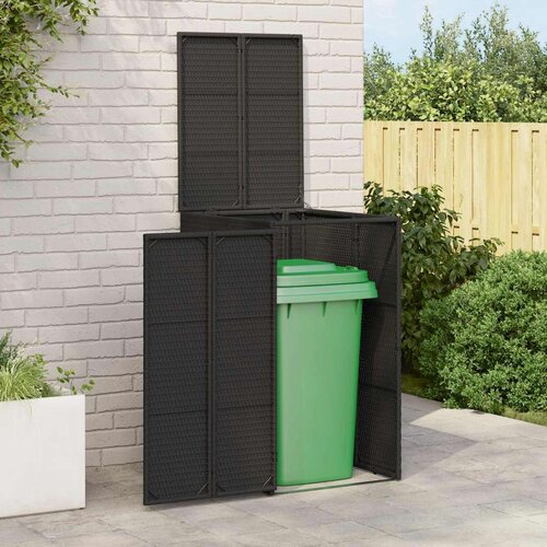  Kutija za smeće Crna 65 x 80 x 115 cm Polietilen Cijene