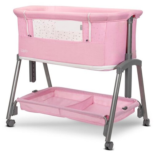 Lorelli Layla dječji krevetić 2u1, Pink Slike