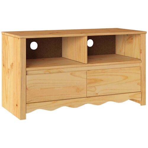  ormar Drammen Boja hrasta 99 x 43 x 55 cm Čvrsto borovo drvo Slike