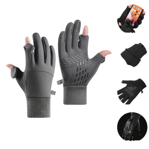 INF nove mo&amp;scaron;ke zimske &amp;scaron;portne rokavice na prostem grey xl, (21638904) Slike