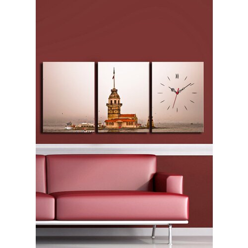 Wallity zidni sat 3P3040CS-28, 96x40 cm, 3 dela Slike