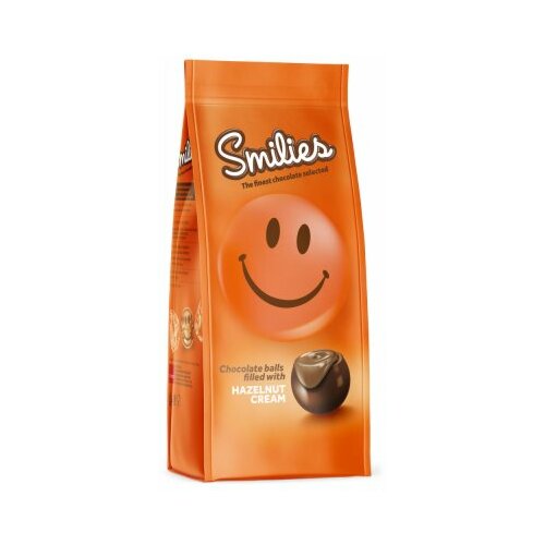SMILIES čokolada mlečne kuglice sa lesnikom 138G Slike