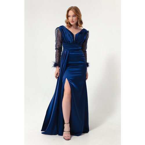 Lafaba Evening & Prom Dress - Dark blue Slike