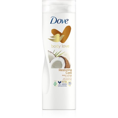 Dove losion za tijelo s kokosovim uljem i bademovim mlijekom Smoothing Care 400 ml Cijene