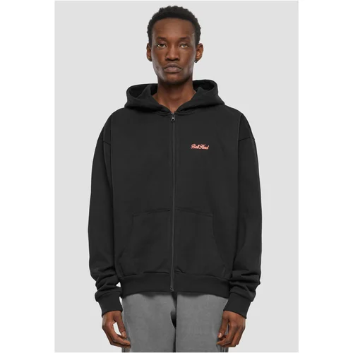 Mister Tee Men's Ultra Heavy Zip Hoody black