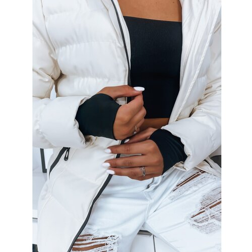 DStreet MILKY women's jacket white TY2939 Slike