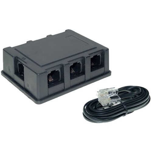 Shiverpeaks basic-s isdn razdelilna omarica\, 6-kratna\, z modularnim priključnim kablom 8/4\, 3 m isdn adapter [1x RJ45 vtičnica 8p4c - 6x RJ45 vtičnica 8p4c] 3 m črna, (20411178) Slike