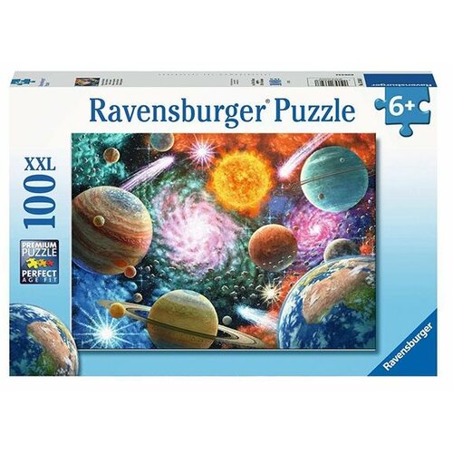 Ravensburger puzzle – zvezde i planete - 100 delova Slike