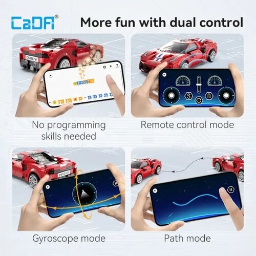 Cada Kockice trkački auto RC488 Slike