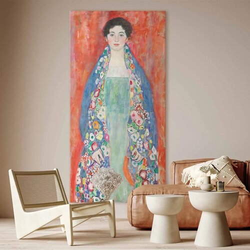  XXL slika - Gustav Klimt &amp;ndash; Portrait of Fr&amp;auml;ulein Lieser 75x150 Slike