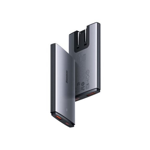 BASEUS GAN5 PRO – USB + TYPE- C – QC 3.0 PD 3.0 100W 3A SA KABLOM TYPE- C TO TYPE – C (CCGP090202) BIJELI Cijene