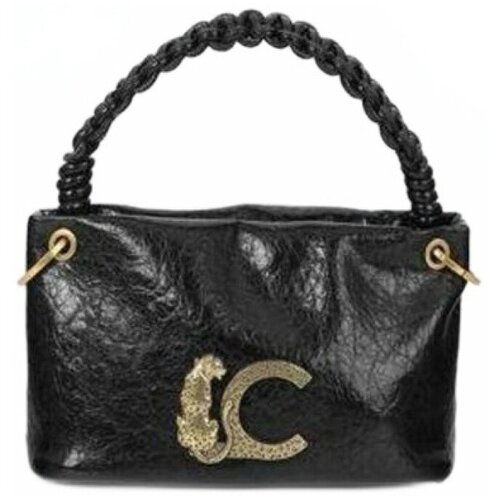 Lola Casademunt Torbe Small Shoulder Strap With Braided Handle Črna Cene