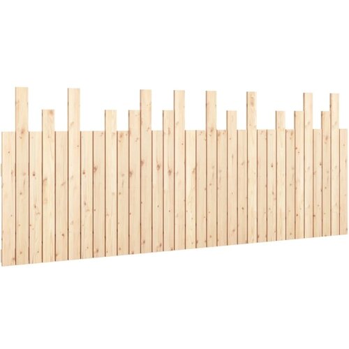 Maison Chic Stensko posteljno vzglavje - Vzglavna omarica 204x3x80 cm trdna borovina, (22077284) Cene